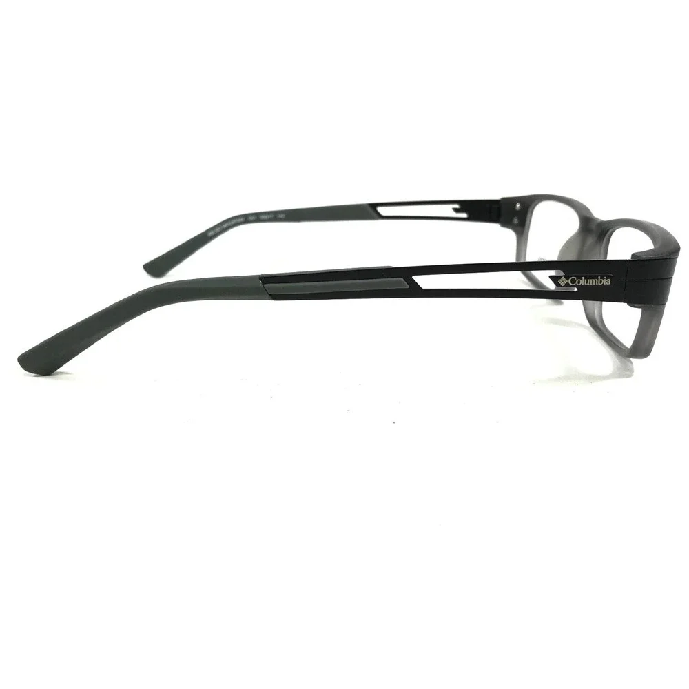 Columbia Eyeglasses Frames C01 KELSO MOUNTAIN Black Grey Rectangular 53-17-140